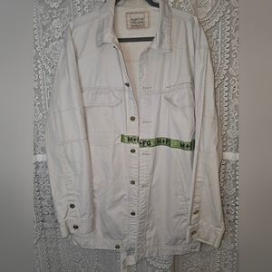 Girbaud Vintage Mens Cargp Trucker Jacket, XLarge